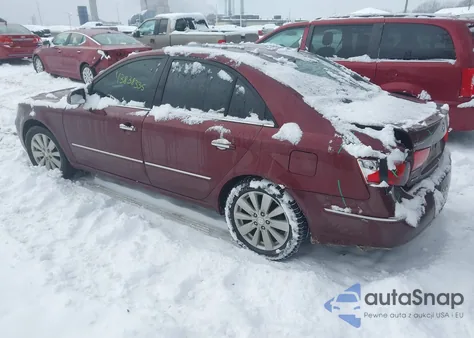 2009 Hyundai Sonata Limited z USA, uszkodzony, nr VIN 5NPEU46C69H437360